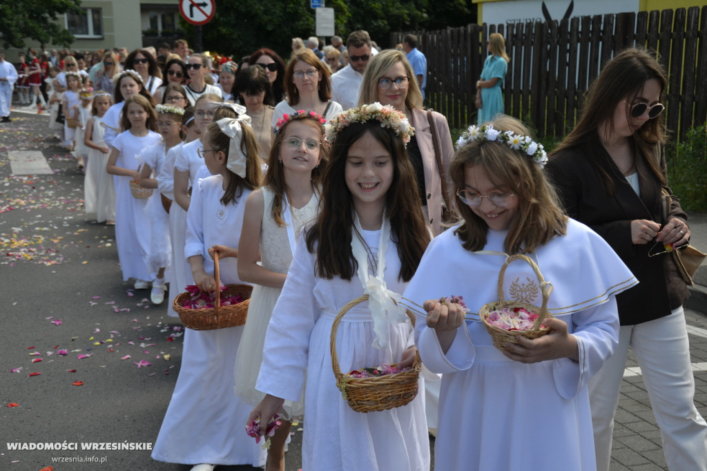 Procesja Bożego Ciała we Wrześni