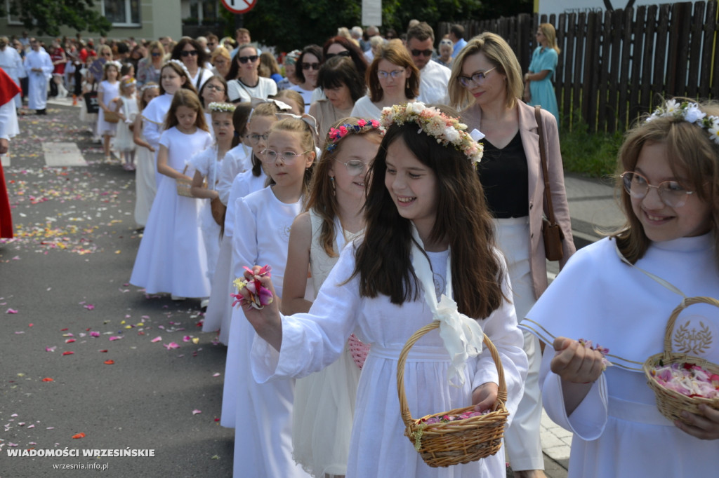 Procesja Bożego Ciała we Wrześni