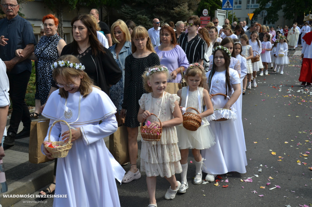 Procesja Bożego Ciała we Wrześni