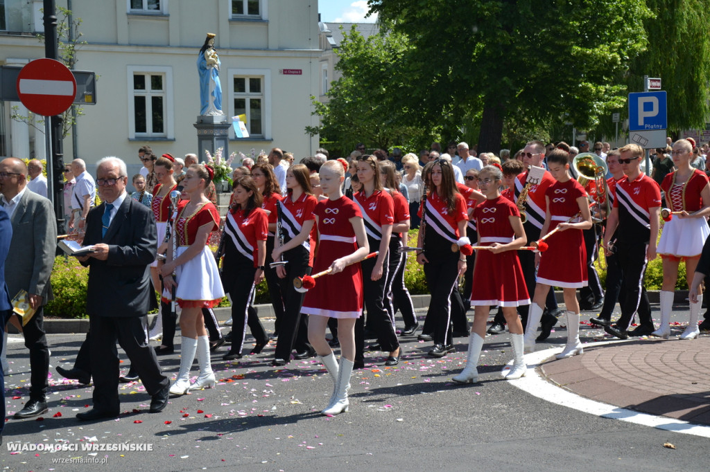 Procesja Bożego Ciała we Wrześni