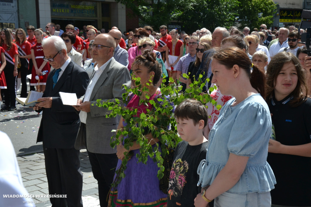 Procesja Bożego Ciała we Wrześni