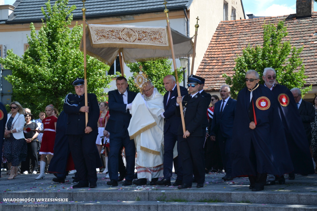 Procesja Bożego Ciała we Wrześni