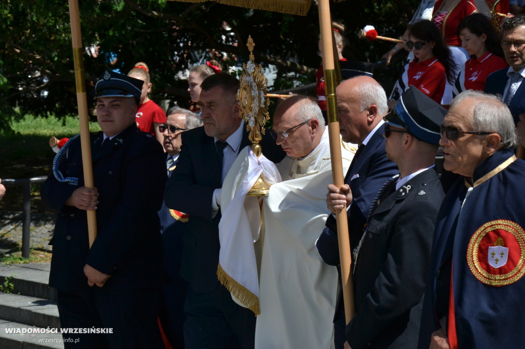 Procesja Bożego Ciała we Wrześni