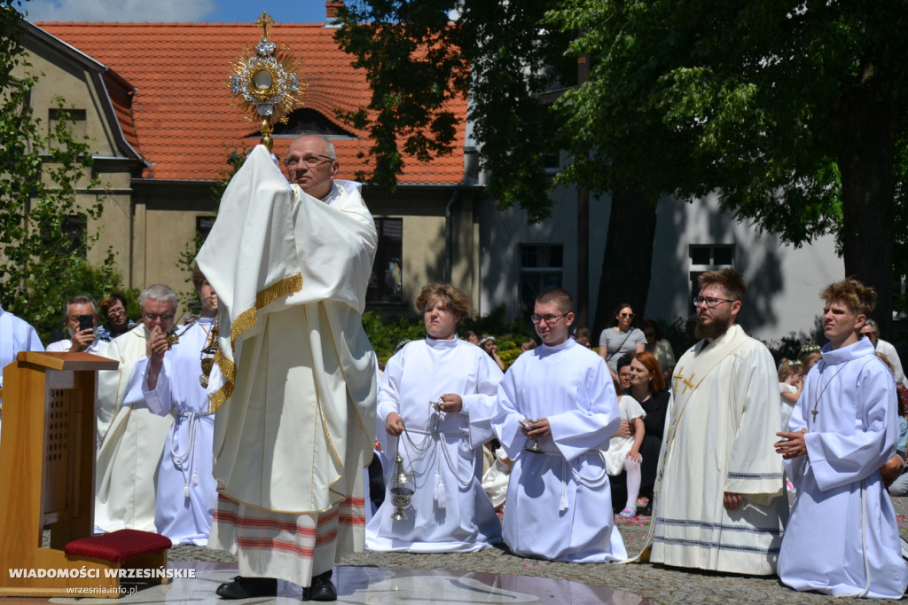 Procesja Bożego Ciała we Wrześni