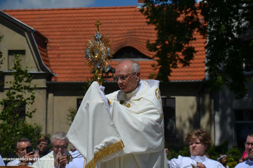 Procesja Bożego Ciała we Wrześni