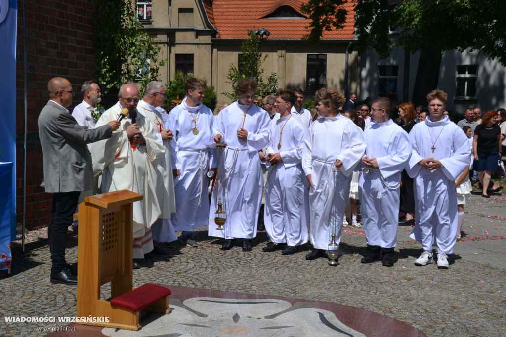 Procesja Bożego Ciała we Wrześni