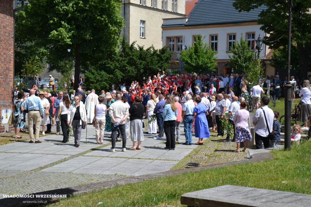 Procesja Bożego Ciała we Wrześni