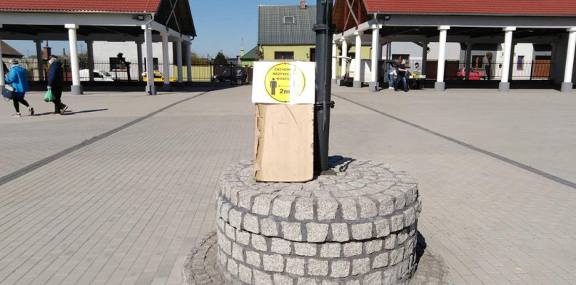 Mniej osób będzie mogło wejść na targowisko w Pyzdrach