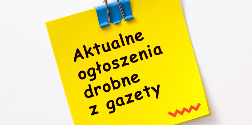 Ogłoszenia drobne „Wiadomości Wrzesińskich” z 27 sierpnia