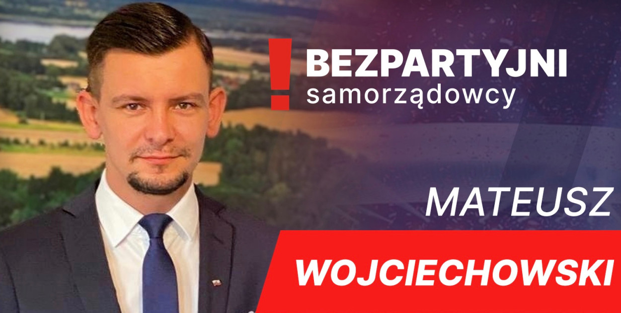 Mateusz Wojciechowski jedynką Bezpatryjnych Samorządowców w naszym okręgu