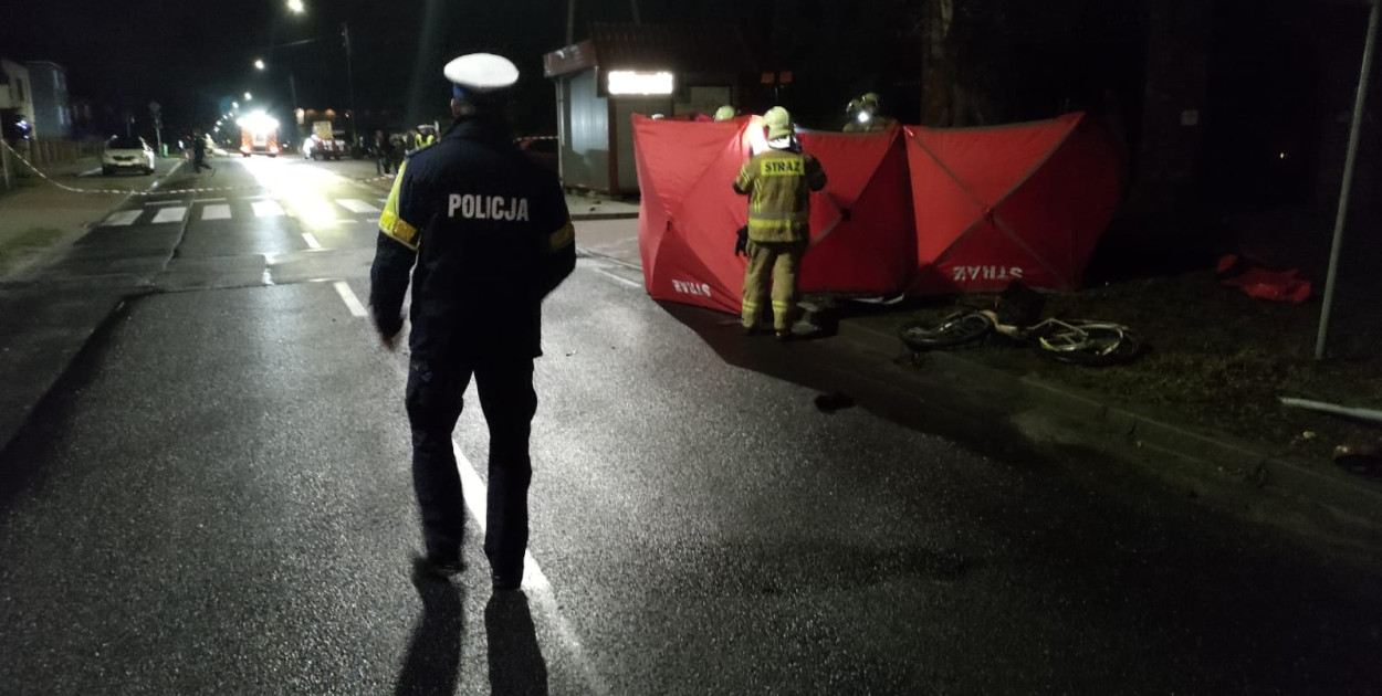 48-letnia mieszkanka Dłuska zginęła pod kołami samochodu 