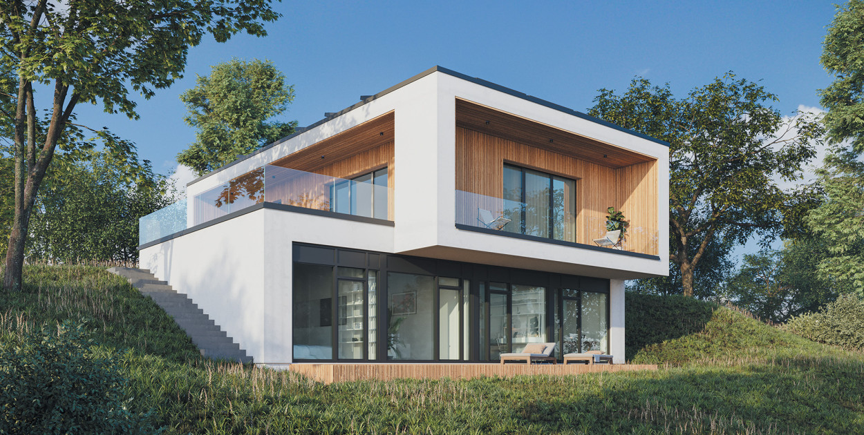 Dom na skarpie - na co zwrócić uwagę szukając projektu takiego domu?