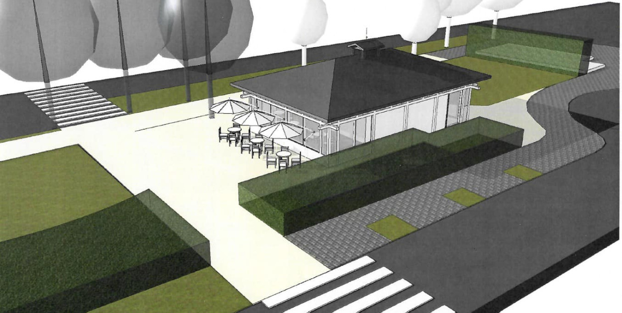 Kawiarnia i Pomnik Wolności. Pomysł na skwer przy ul. Harcerskiej