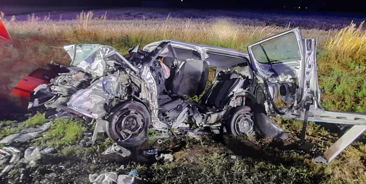 Podwójnie śmiertelny wypadek na drodze Słupca–Konin