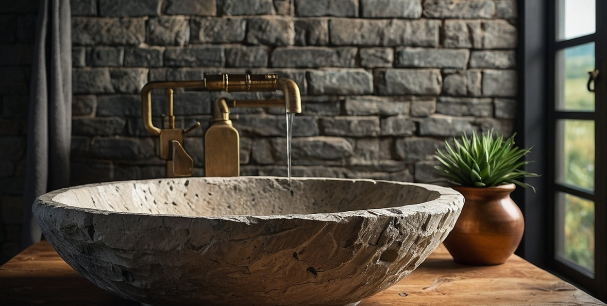 Umywalki Nablatowe Kamienne: Ekskluzywny Design do Twojej Łazienki
