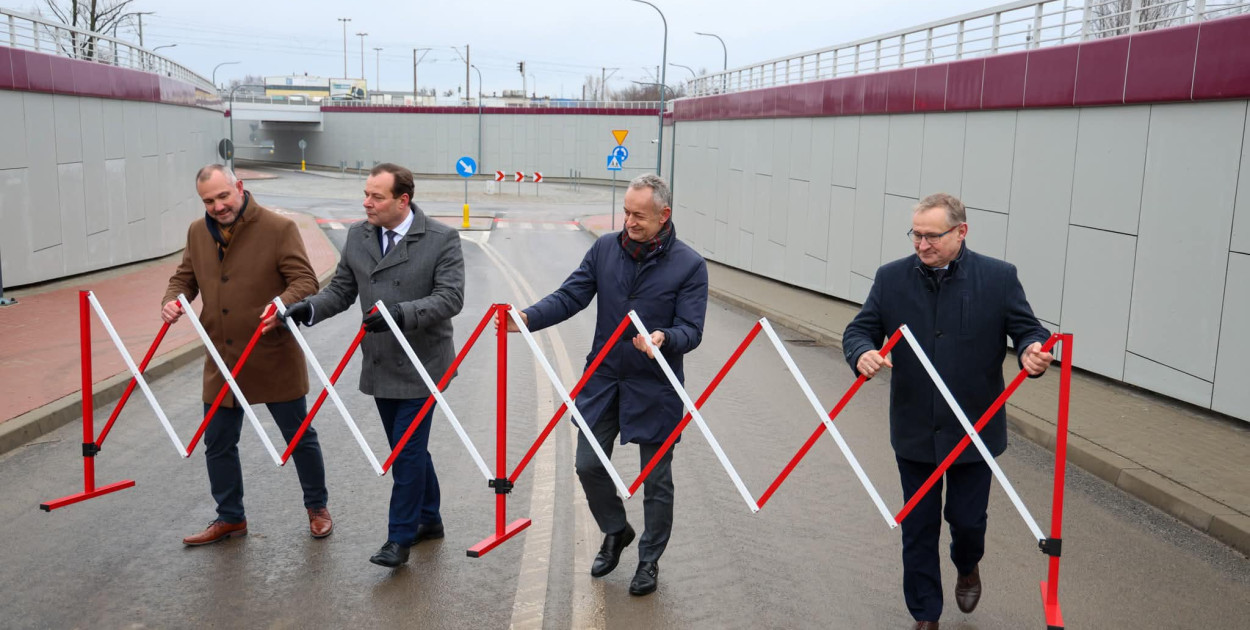 Koniec utrudnień! Tunele na Działkowców otwarte!