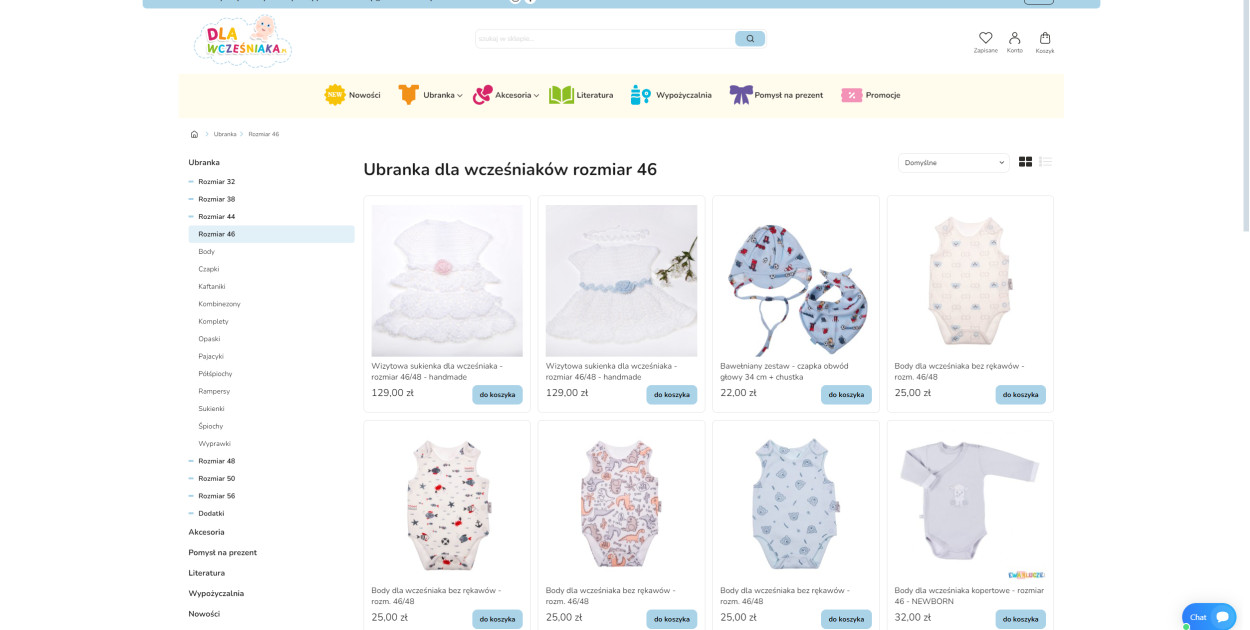 Body dla wcześniaków - jak wybrać rozmiar idealny?