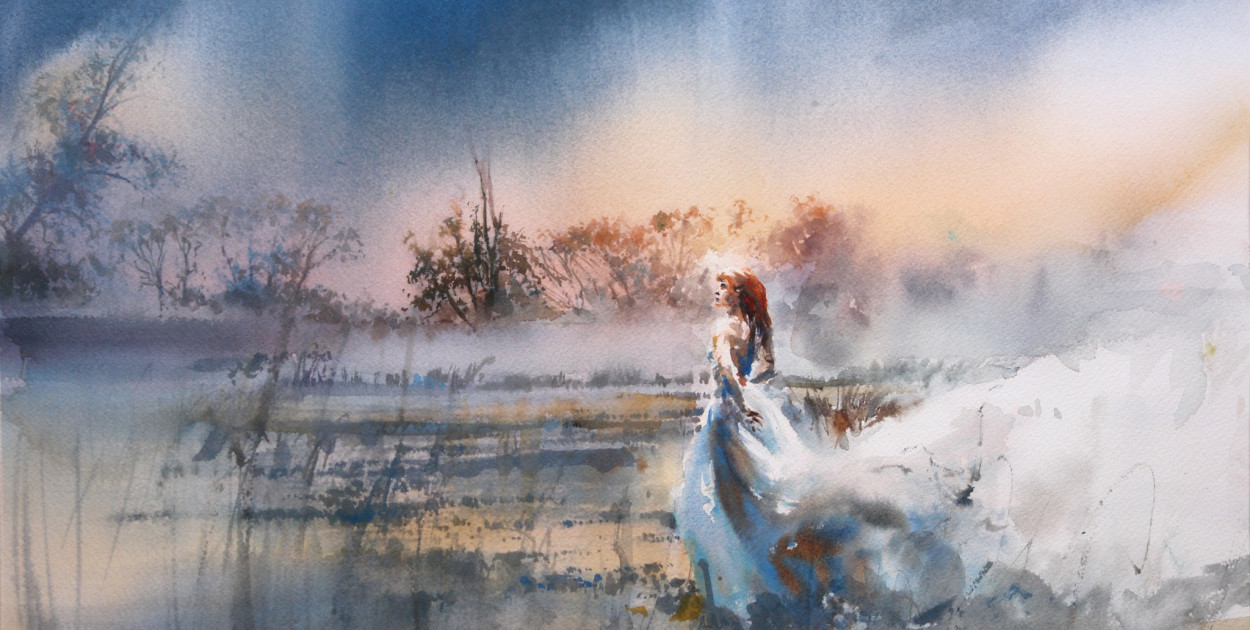 Zjawiskowe akwarele Adama Papke w Galerii Farnej