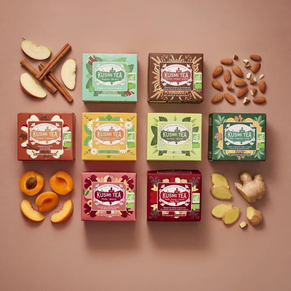 Źródło: https://kusmitea.pl/ Herbaty liściaste premium Kusmi Tea
