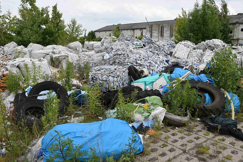 Śmietnisko w Mystkach