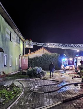Pożar domu w Bierzglinku -21352