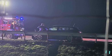 Wypadek na autostradzie. Lądował śmigłowiec LPR-34451