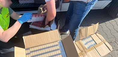 REGION: Kontrola na A2. Ponad 20 tysięcy nielegalnych papierosów-37342