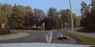  „Ankieter” w akcji. Co się zdarzyło na rondzie w centrum Wrześni?-37350