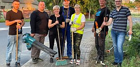 Radny z łopatą, a powiat... na imprezach