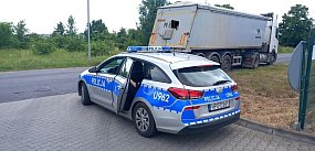 Miał ponad dwa promile i prowadził tira 
