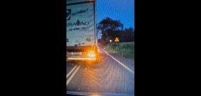 Z drogi kierowcy zawodowiec jedzie [WIDEO]