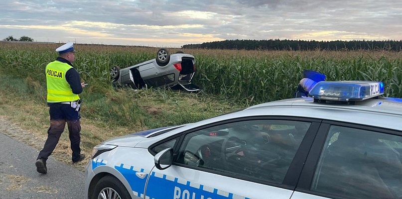 Szaleńczy rajd 55-latki zakończony w polu kukurydzy [FOTO] - 38593