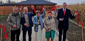 Nowa altana w Nowej Wsi Królewskiej