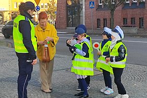 Odblaskowa szkoła na ulicach Wrześni-5921