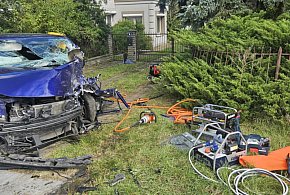 Tragiczny wypadek w Borzykowie. Zmarł jeden z jego uczestników -38962