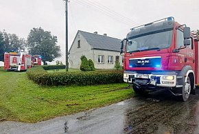 Pożar przybudówki w Księżnie. Nikt nie ucierpiał-39479