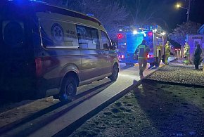 Alarm w Sokolnikach. Kobieta była w niebezpieczeństwie-40340