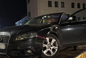 REGION: Wjechał na rondo, porzucił auto i uciekł-41001