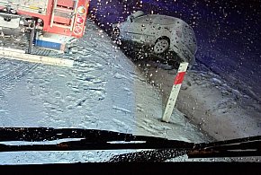 Wypadek w Mystkach. Na miejscu pięć zastępów straży pożarnej-41473