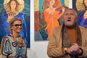 Tłumy w Galerii Farnej. Krystyna Ruminkiewicz oczarowała Wrześnię