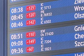 Paraliż na kolei po marznącym deszczu. Poważne opóźnienia pociągów w Wlkp