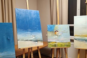 Sztuka z potrzeby serca. Wernisaż wystawy Elżbiety Bernackiej-Hanus