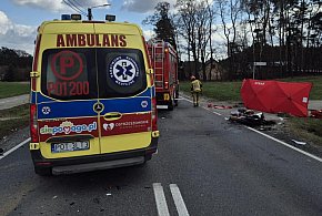 REGION: 17-latek zginął na miejscu. Tragiczny wypadek na krajówce