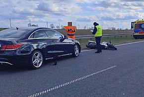 REGION: Motocyklista zginął krótko po innej kolizji