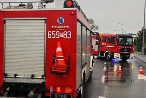 Zderzenie pojazdów we Wrześni. Wśród poszkodowanych dziecko [FOTO]