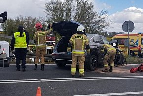 REGION: Śmierć na krajówce. Kierowca zginął na miejscu