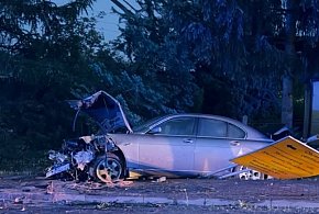 Poważny wypadek przy Dino w Przyborkach. Są osoby poszkodowane
