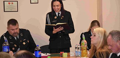 Edyta Fischer ponownie prezesem OSP Targowa Górka [FOTO]