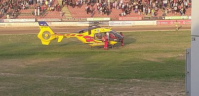 Dramatyczne sceny na żużlu! 19-latek wyleciał z toru prosto na beton!