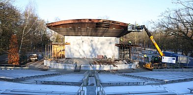 Amfiteatr będzie jak nowy. Na razie trwa rozbiórka